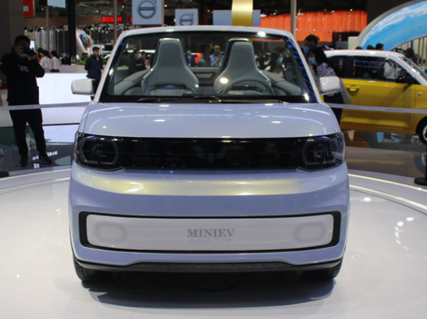 2021上海车展：实拍宏光MINIEV CABRIO